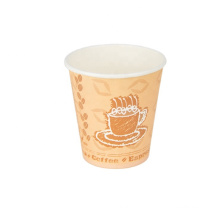 Wholesale customized printing disposable personalized coffee single pe coated cups